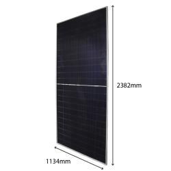 Panel Solar Bifacial 610W N-Type Tensite